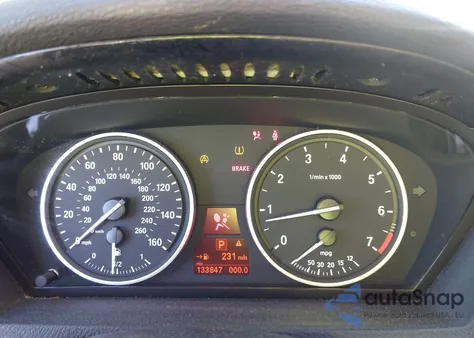 2009 BMW X5 xDrive48I z USA, uszkodzony, nr VIN 5UXFE83599L171230